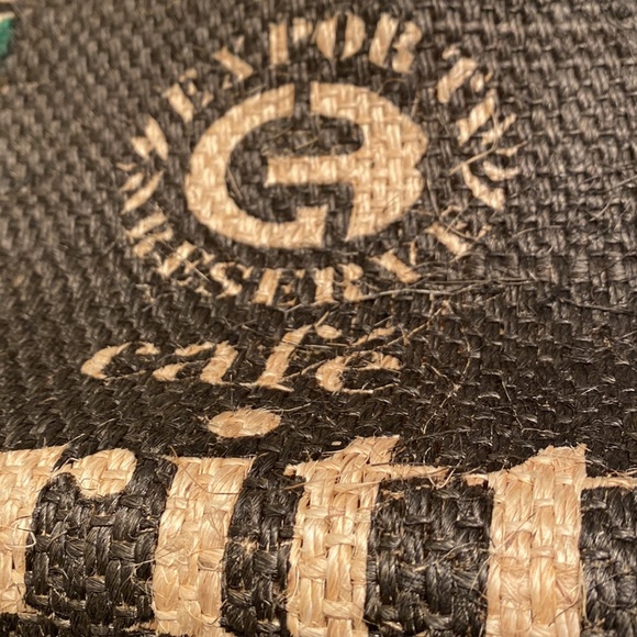 Cafe Britt Costa Rica Jute Eco friendly Shopping bag - 17” x 15” - Picture 3 of 7